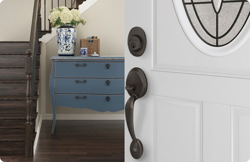Stylish front door handle