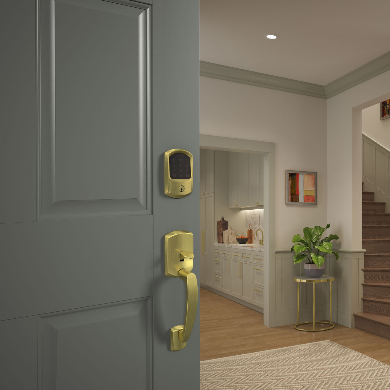 Schlage Encode™ Smart WiFi Deadbolt with Greenwich Trim
