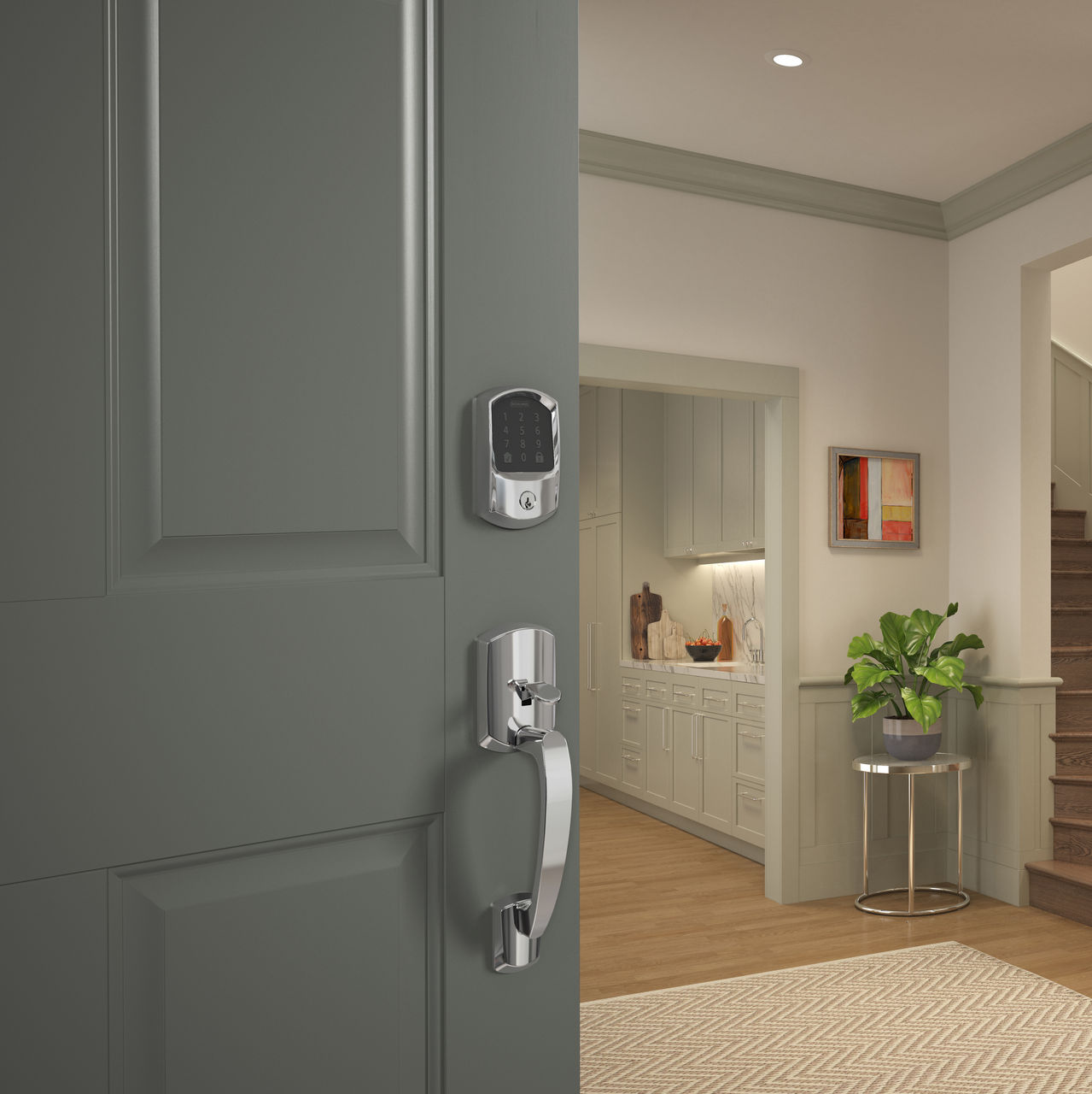 Schlage Encode™ Smart WiFi Deadbolt with Greenwich Trim