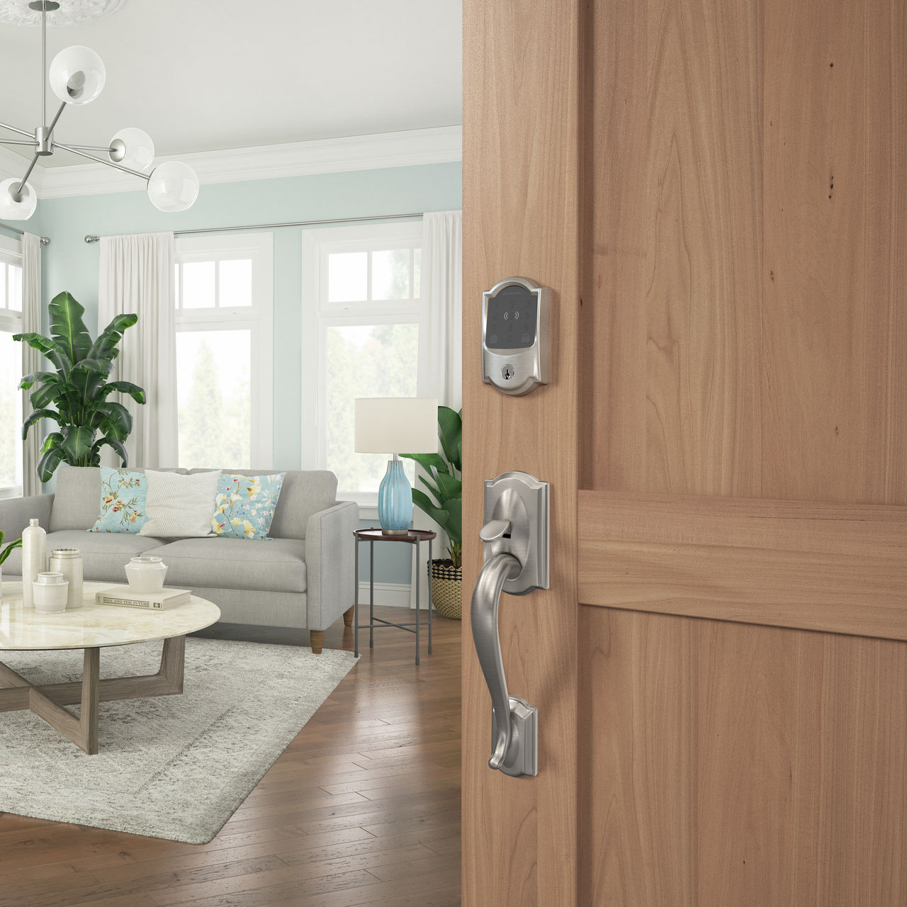 Schlage Encode Plus™ Smart WiFi Deadbolt with Camelot Trim