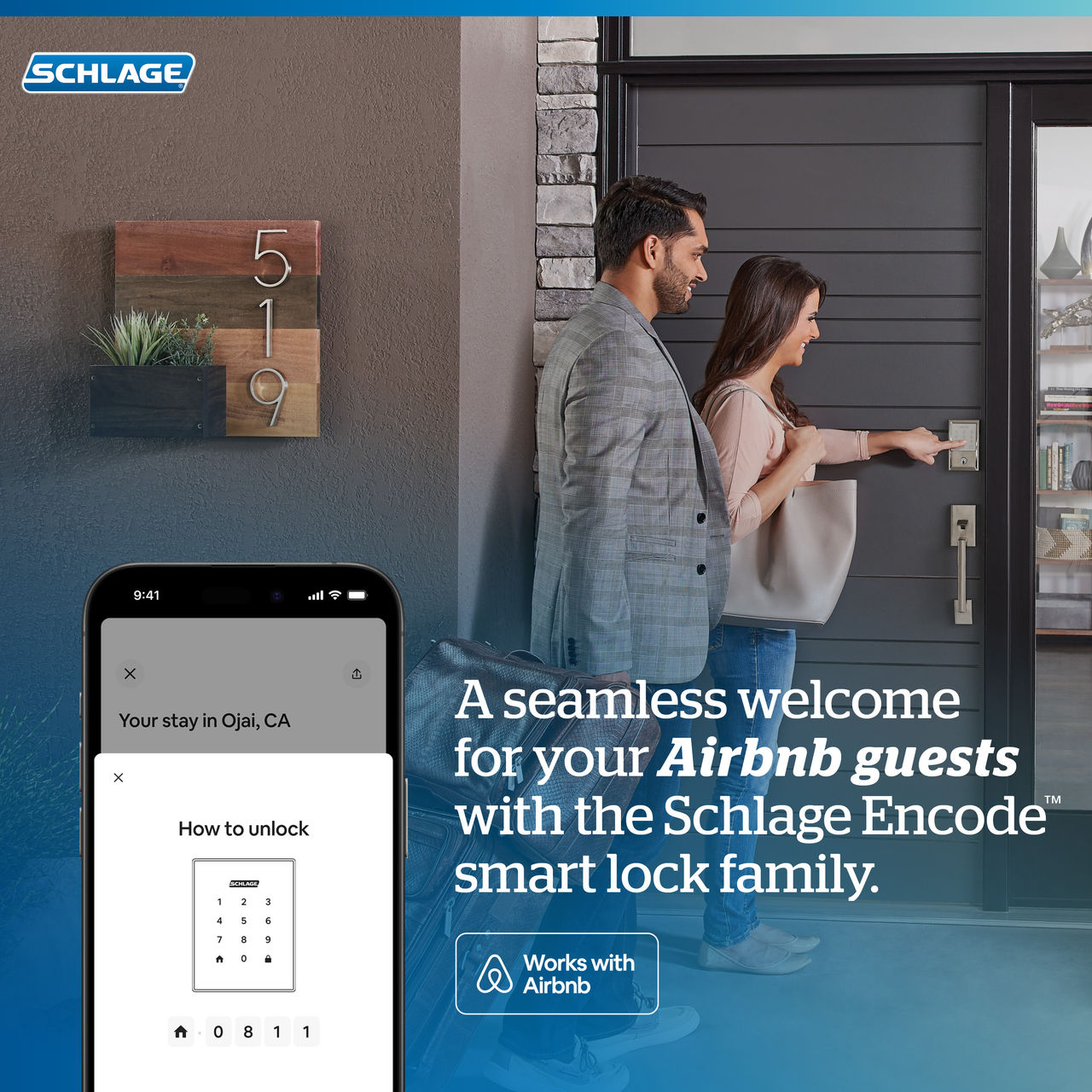 Schlage Encode™ Smart WiFi Deadbolt with Century Trim