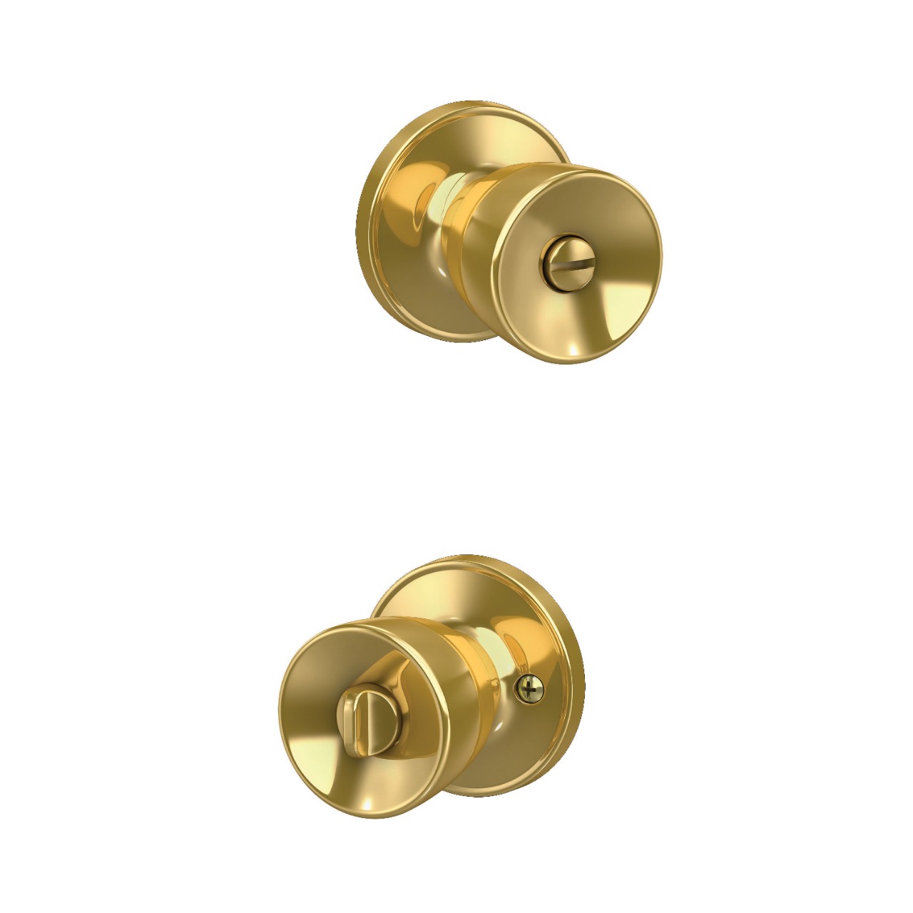 J Series Byron Knob Bed & Bath Lock