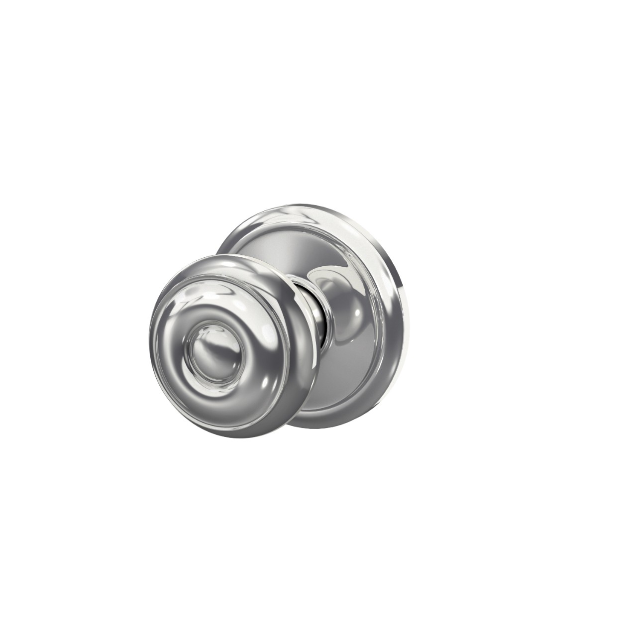 Custom Georgian Knob Combined Interior Hall-Closet and Bed-Bath Lock