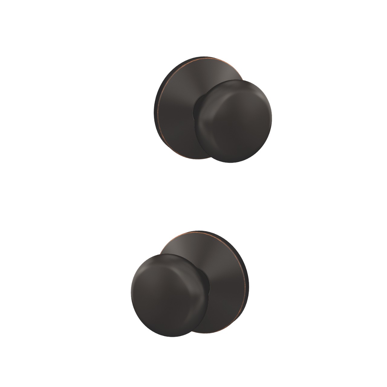 Custom Plymouth Knob Combined Interior Hall-Closet and Bed-Bath Lock