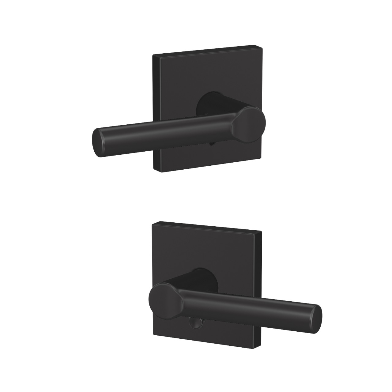 Custom Broadway Lever Combined Interior Hall-Closet and Bed-Bath Lock