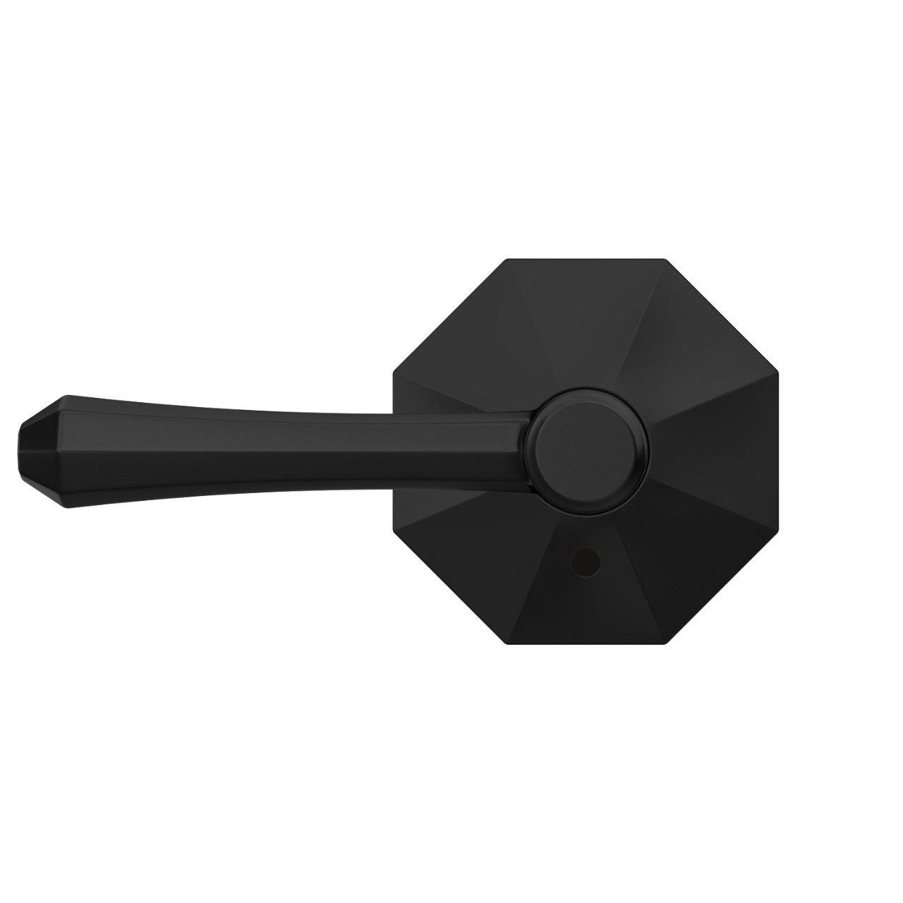 Custom Dempsey Lever Combined Interior Hall-Closet and Bed-Bath Lock