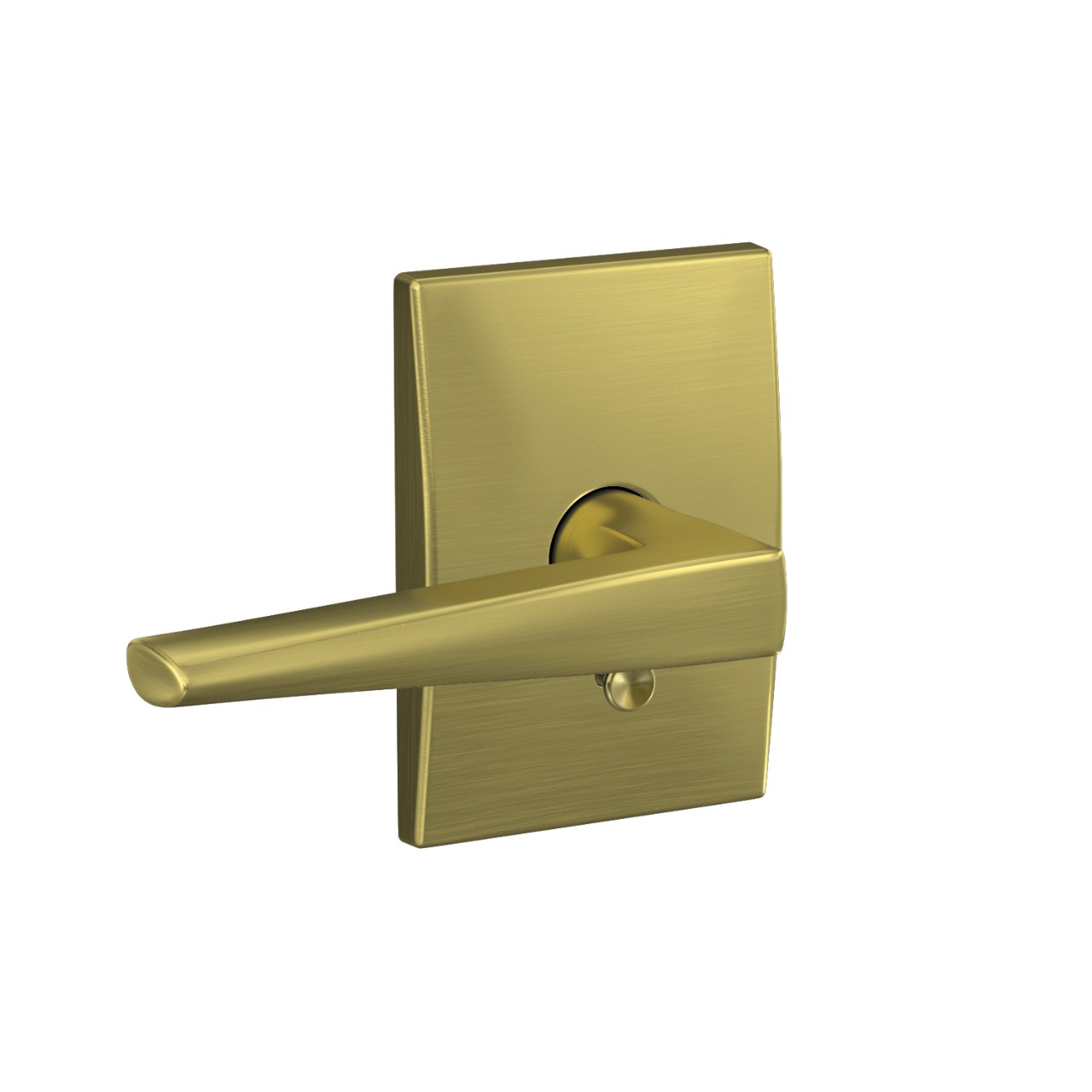 Custom Eller Lever Combined Interior Hall-Closet and Bed-Bath Lock