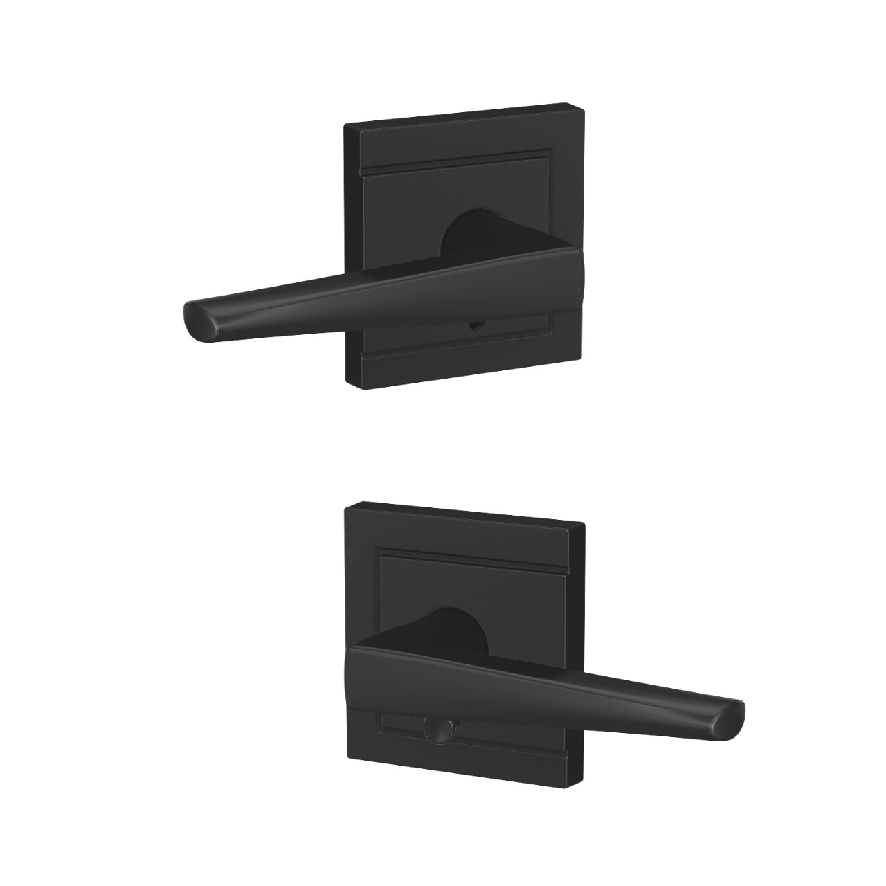 Custom Eller Lever Combined Interior Hall-Closet and Bed-Bath Lock