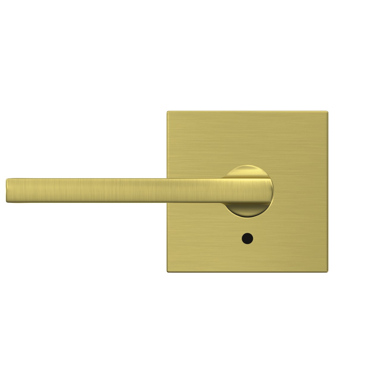 Custom Latitude Lever Combined Interior Hall-Closet and Bed-Bath Lock