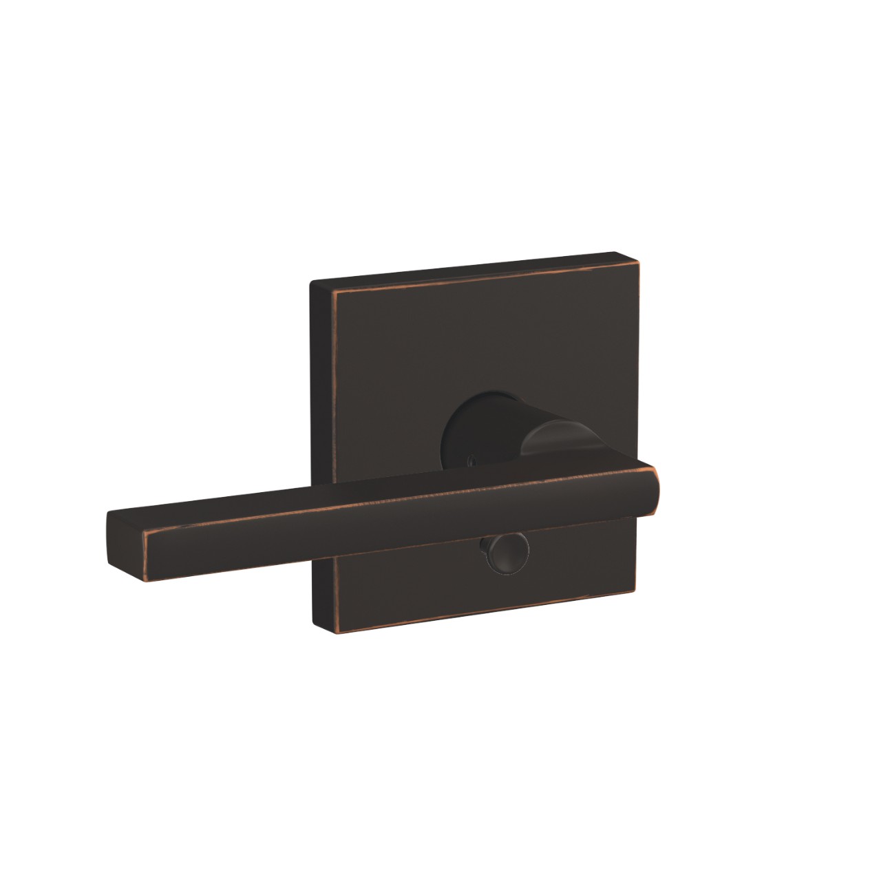 Custom Latitude Lever Combined Interior Hall-Closet and Bed-Bath Lock