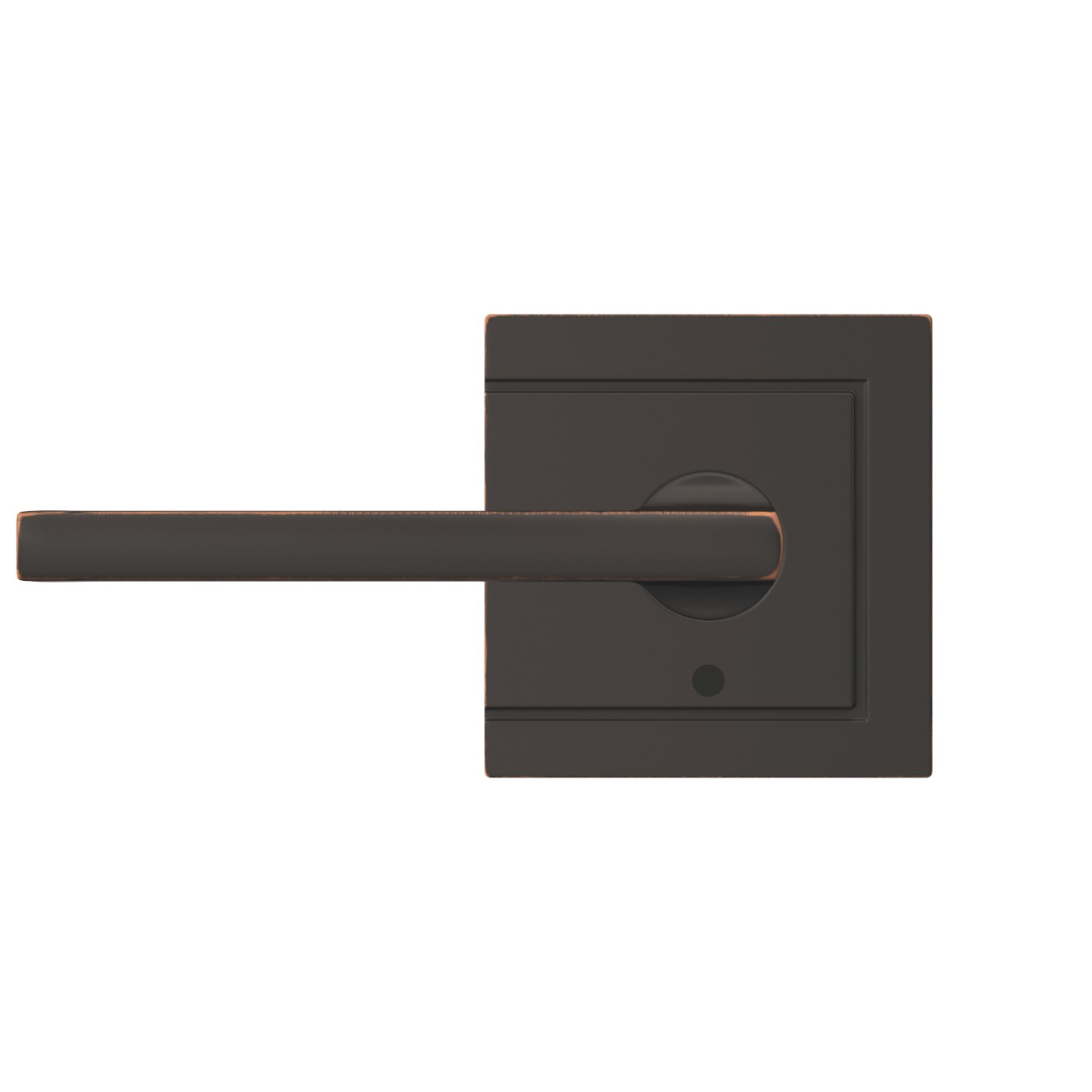 Custom Latitude Lever Combined Interior Hall-Closet and Bed-Bath Lock