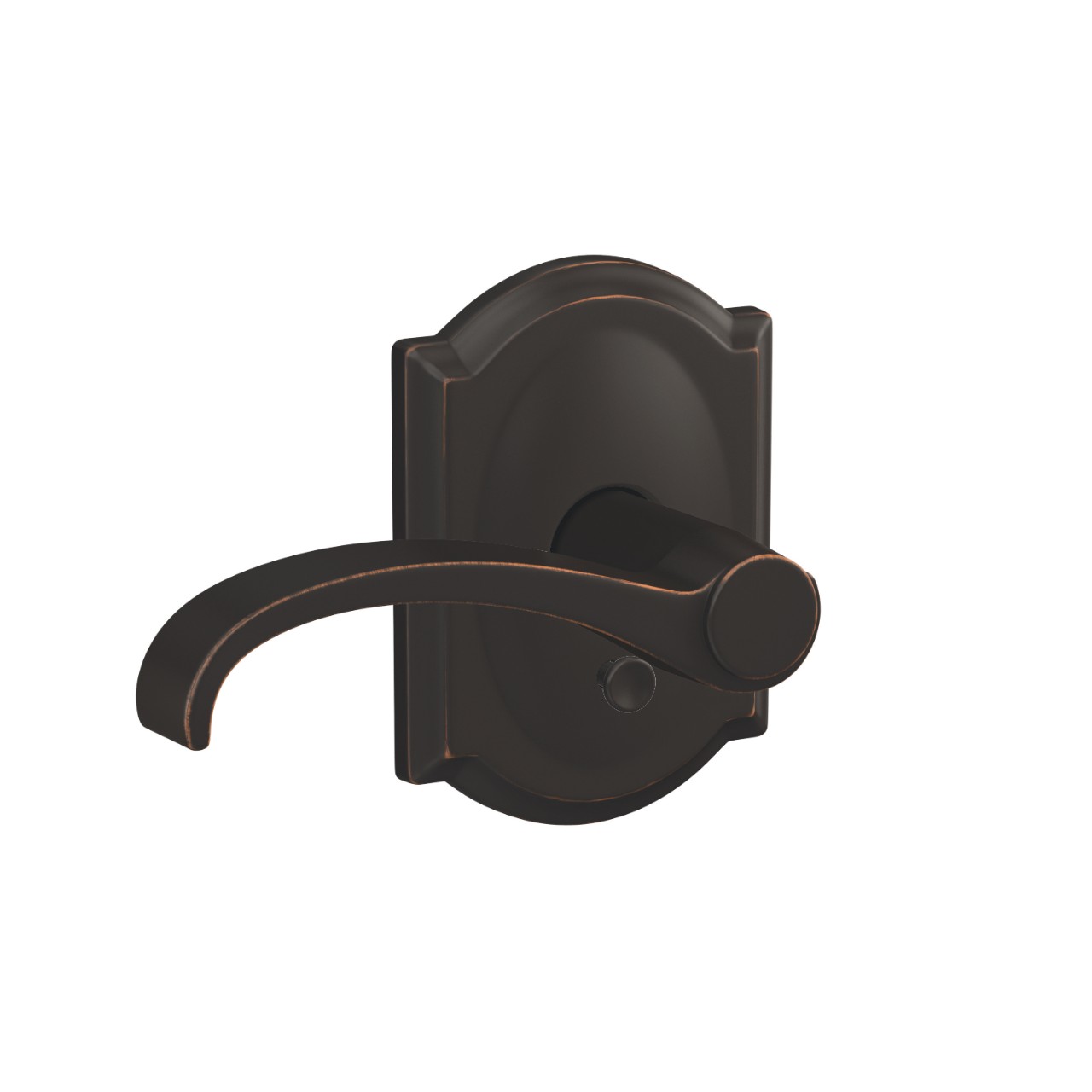 Custom Whitney Lever Combined Interior Hall-Closet and Bed-Bath Lock