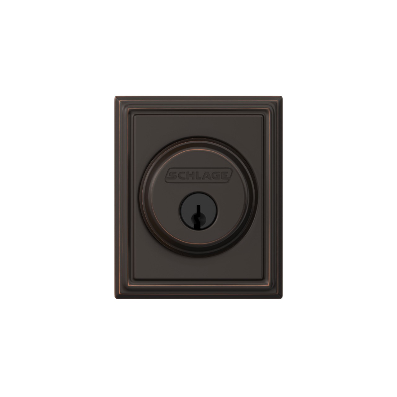 Single Cylinder Deadbolt with Addison Trim