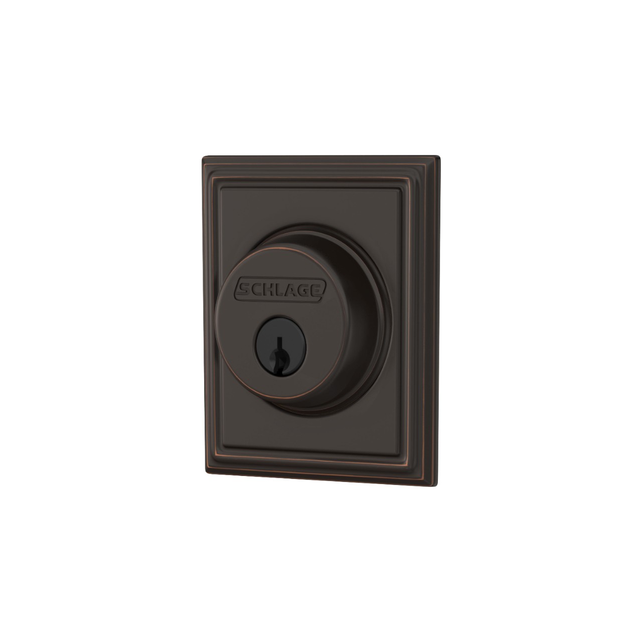 Single Cylinder Deadbolt with Addison Trim