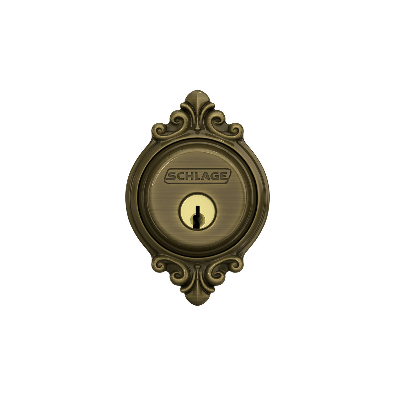 Single Cylinder Deadbolt with Brookshire Trim