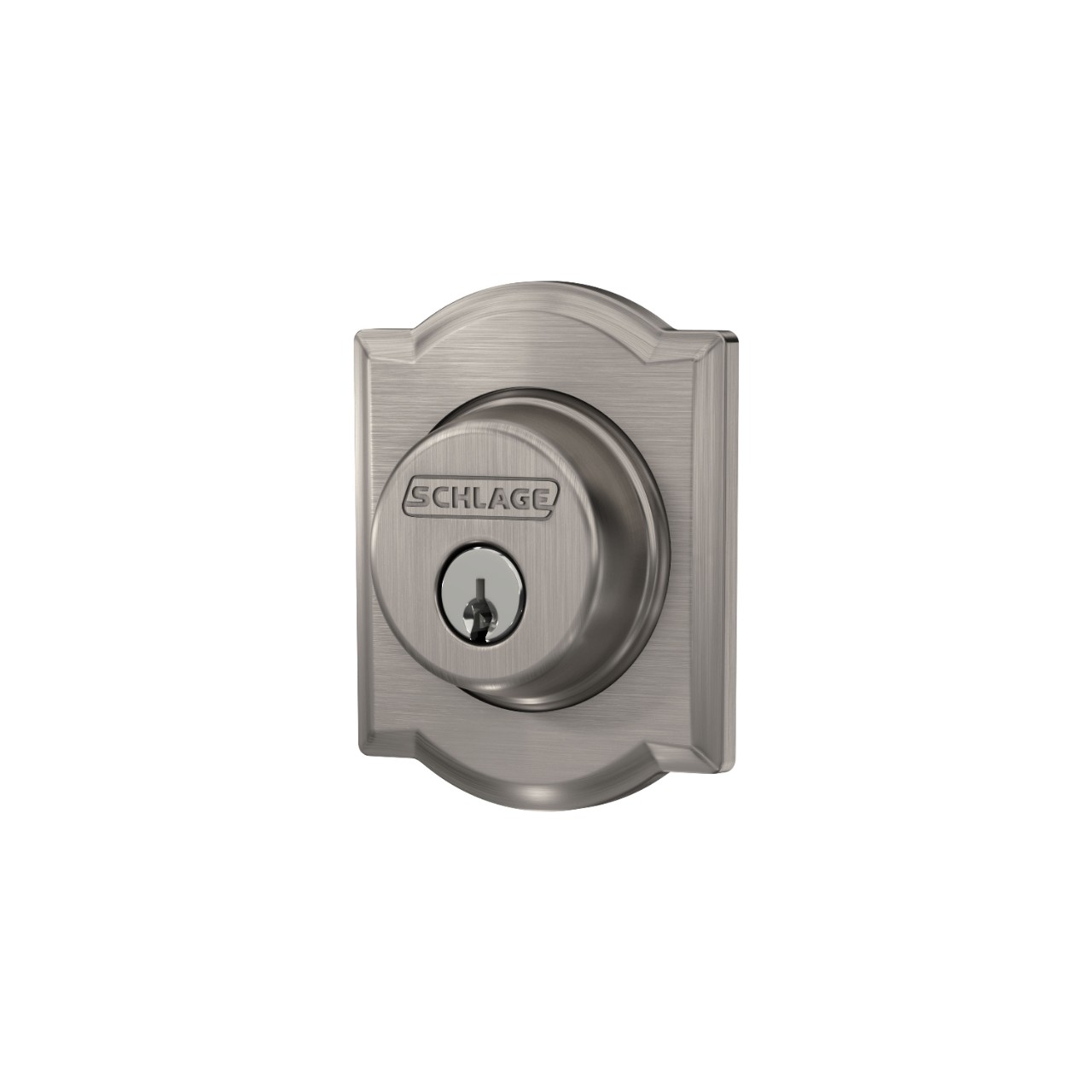 Single Cylinder Deadbolt with Camelot Trim