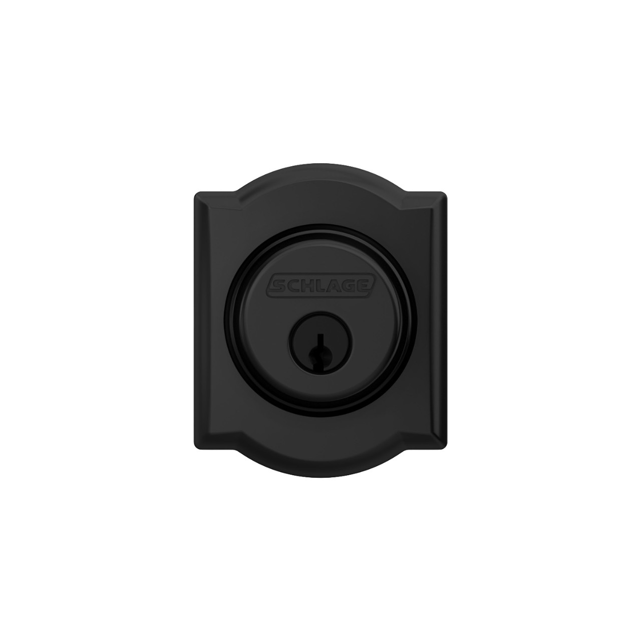 Single Cylinder Deadbolt with Camelot Trim