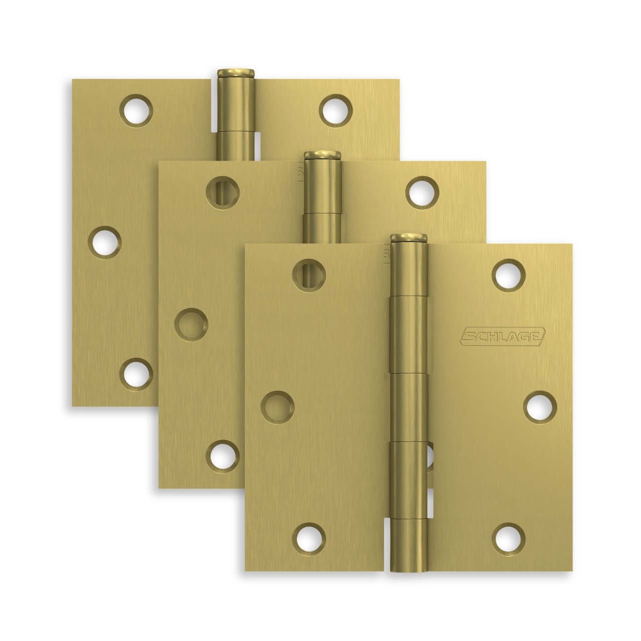 3.5" Square Hinge