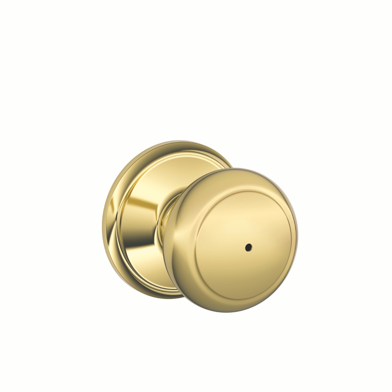 Andover Knob Bed & Bath Lock