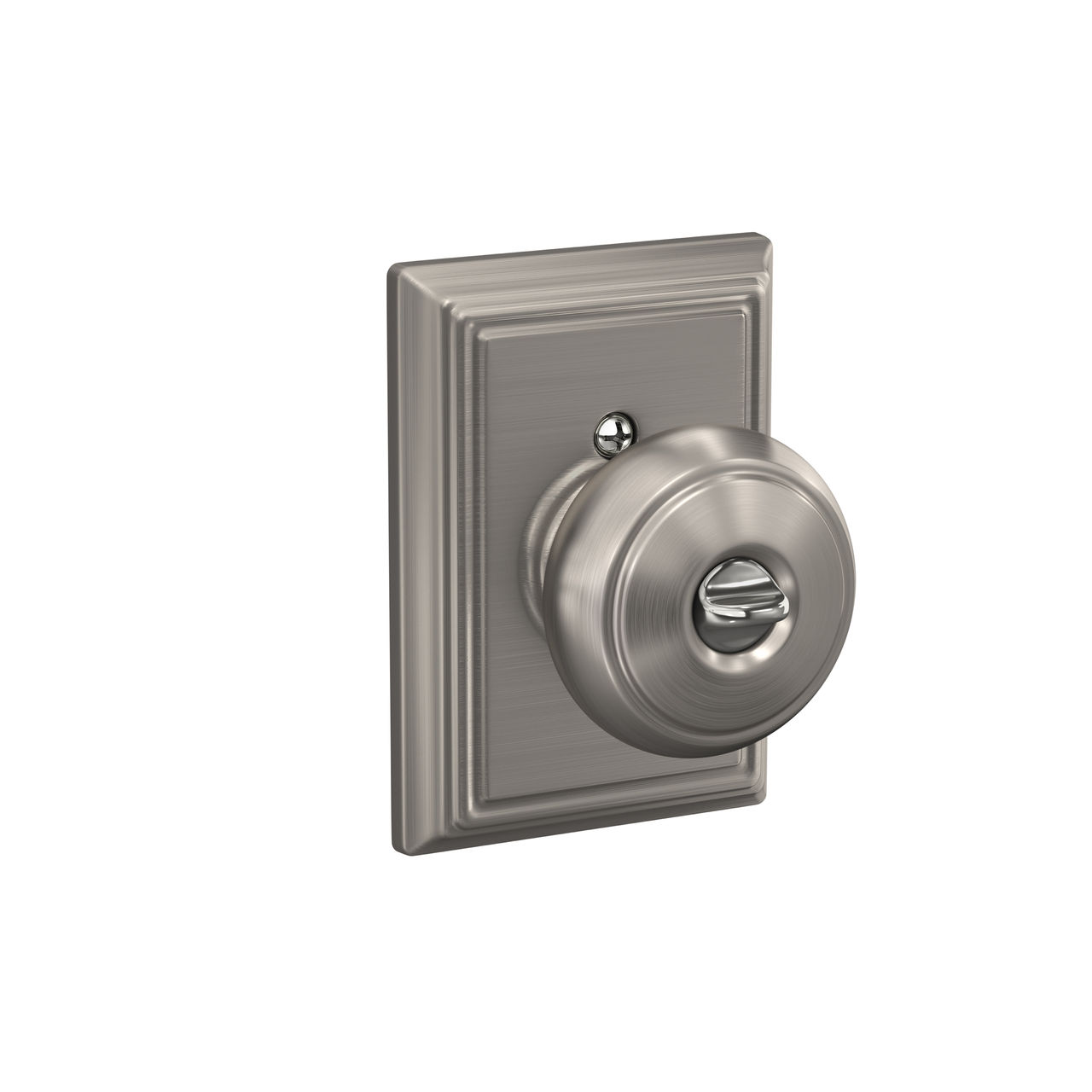 Andover Knob Keyed Entry Lock with Addison Trim