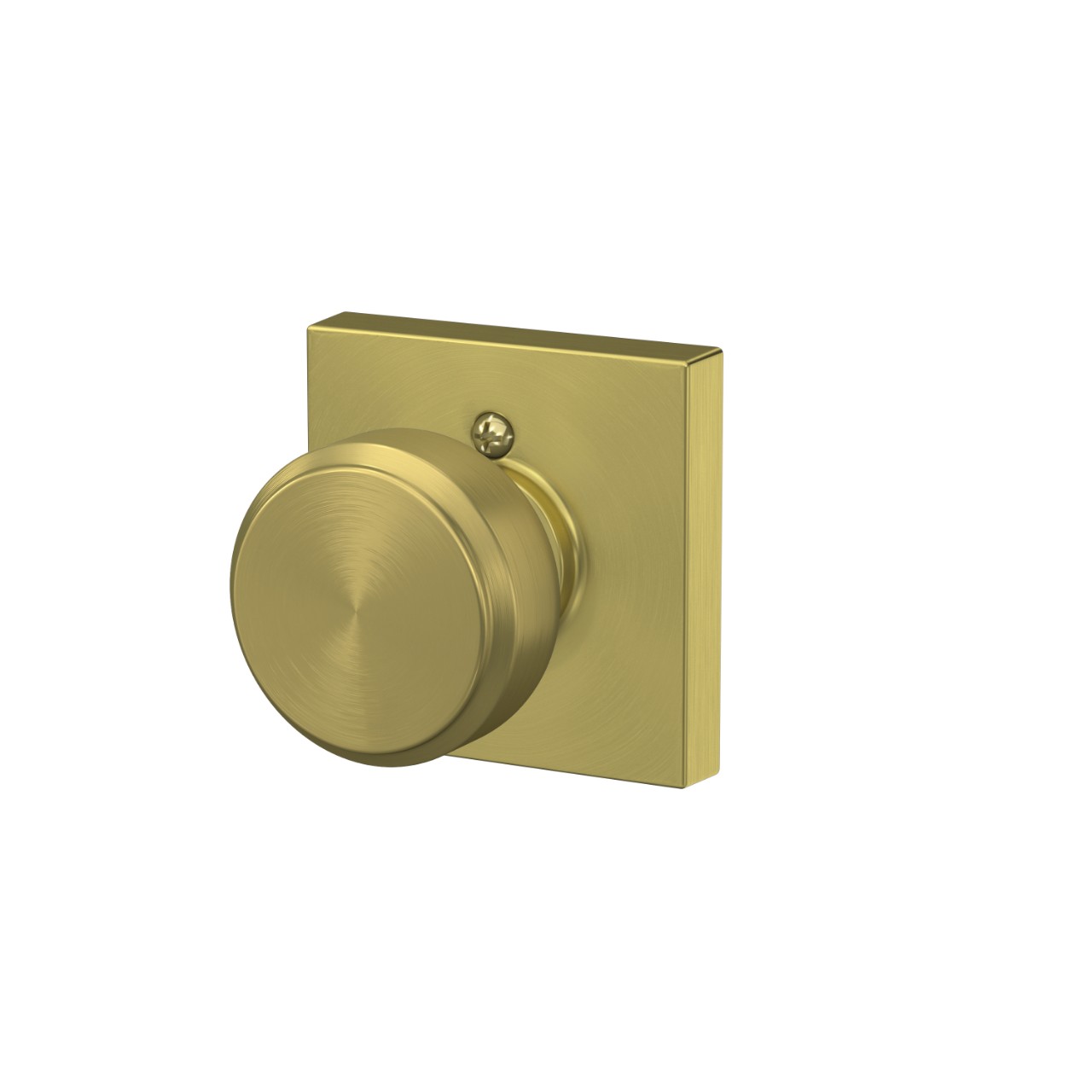 Bowery Knob Hall & Closet Lock with Collins Trim