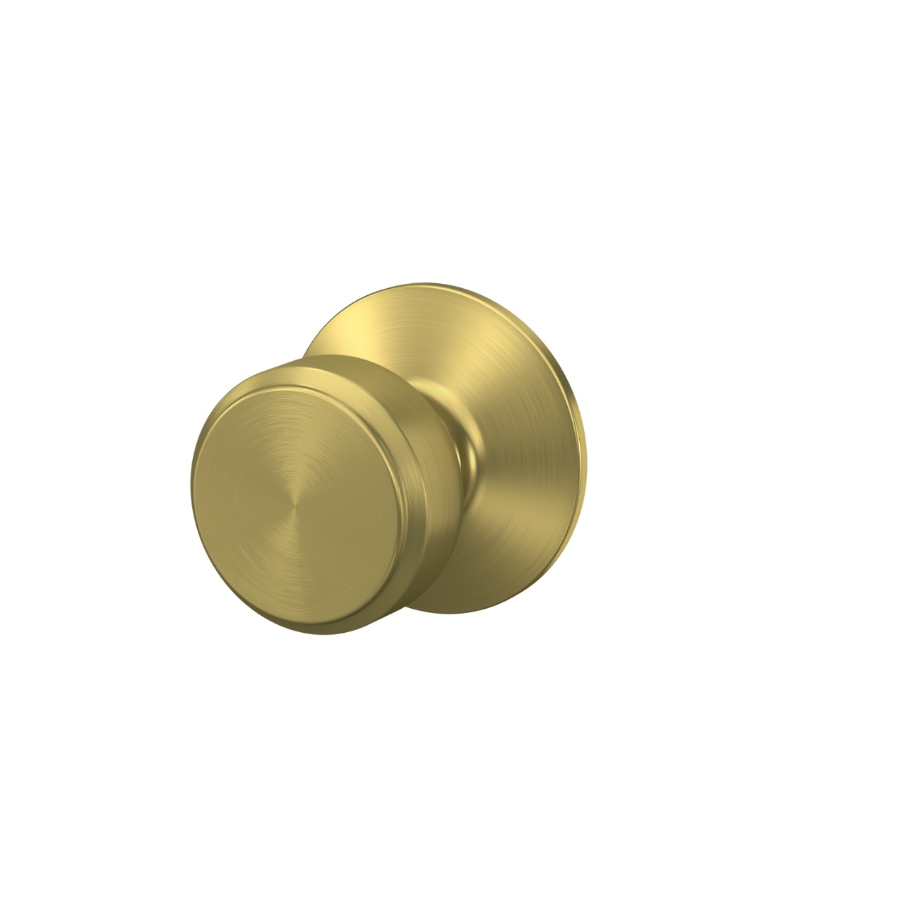 Bowery Knob Hall & Closet Lock with Plymouth Trim