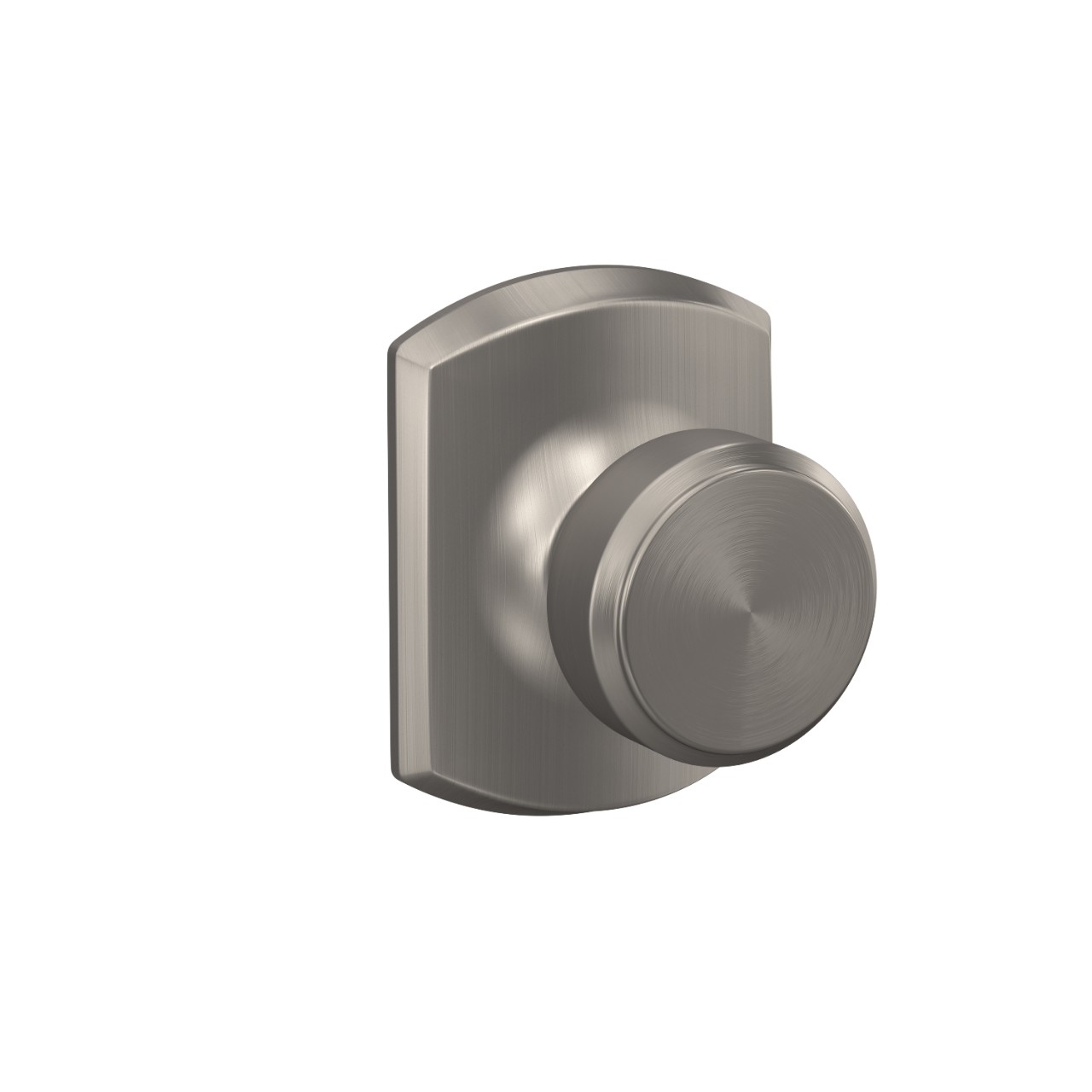 Bowery Knob Hall & Closet Lock with Greenwich Trim