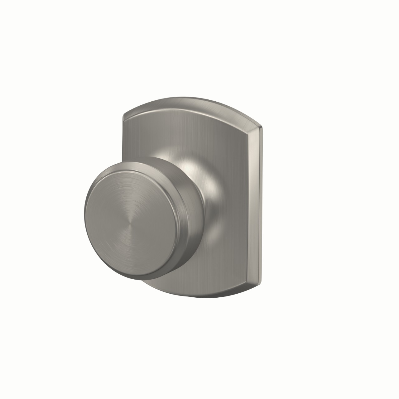Bowery Knob Hall & Closet Lock with Greenwich Trim
