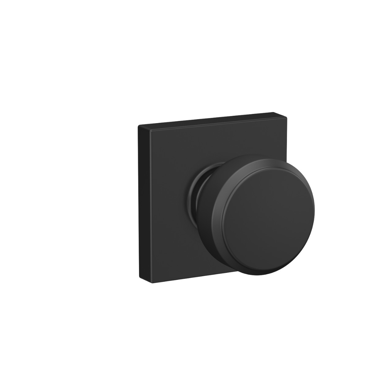 Bowery Knob Hall & Closet Lock with Collins Trim