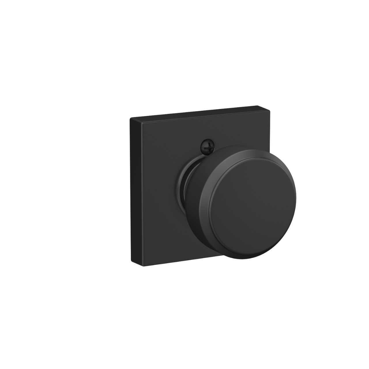 Bowery Knob Hall & Closet Lock with Collins Trim
