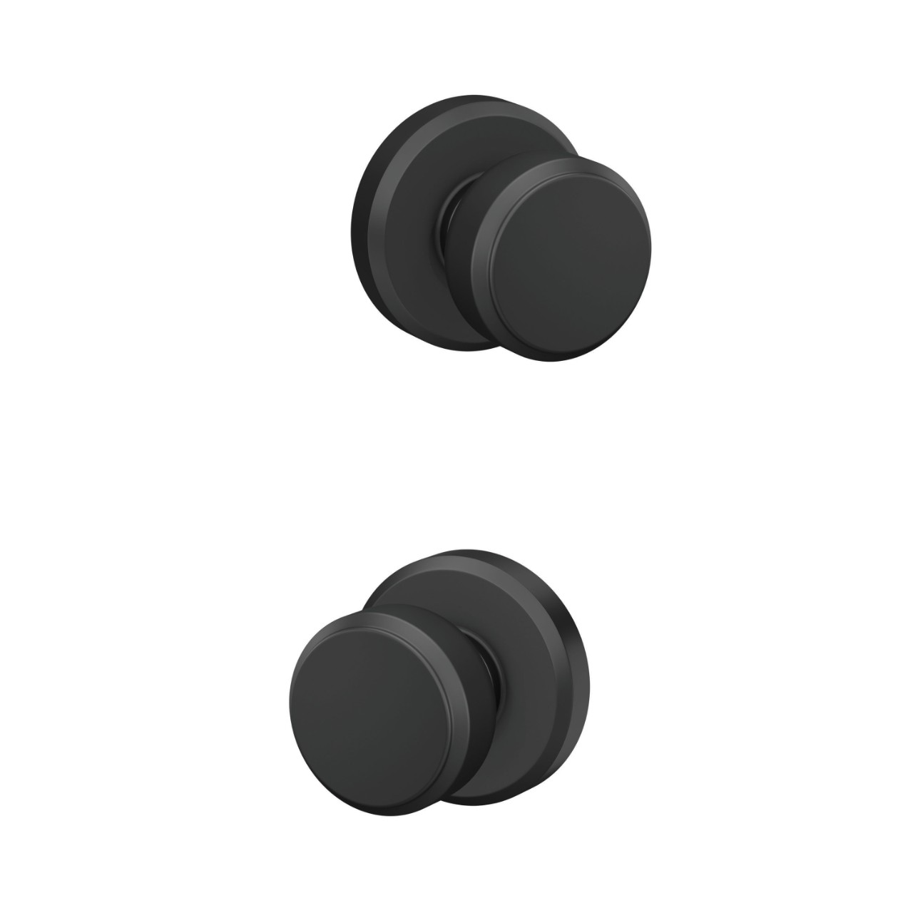Bowery Knob Hall & Closet Lock with Greyson Trim