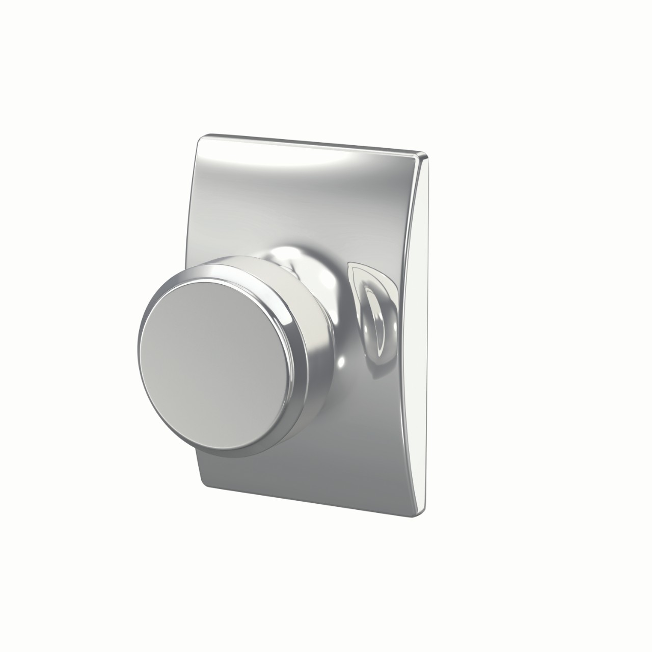 Bowery Knob Hall & Closet Lock with Century Trim