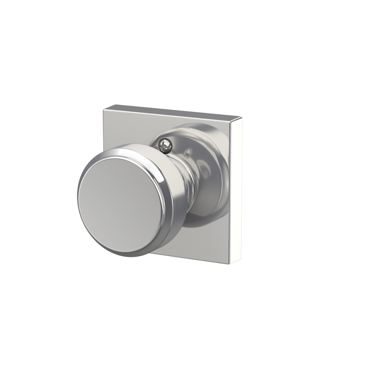 Bowery Knob Hall & Closet Lock with Collins Trim