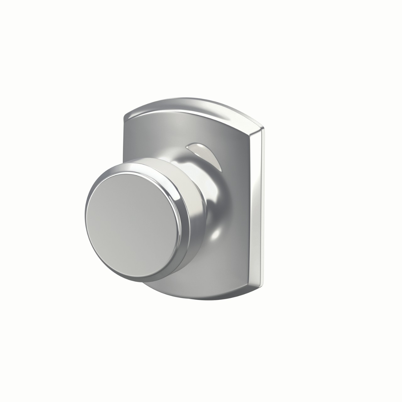 Bowery Knob Hall & Closet Lock with Greenwich Trim