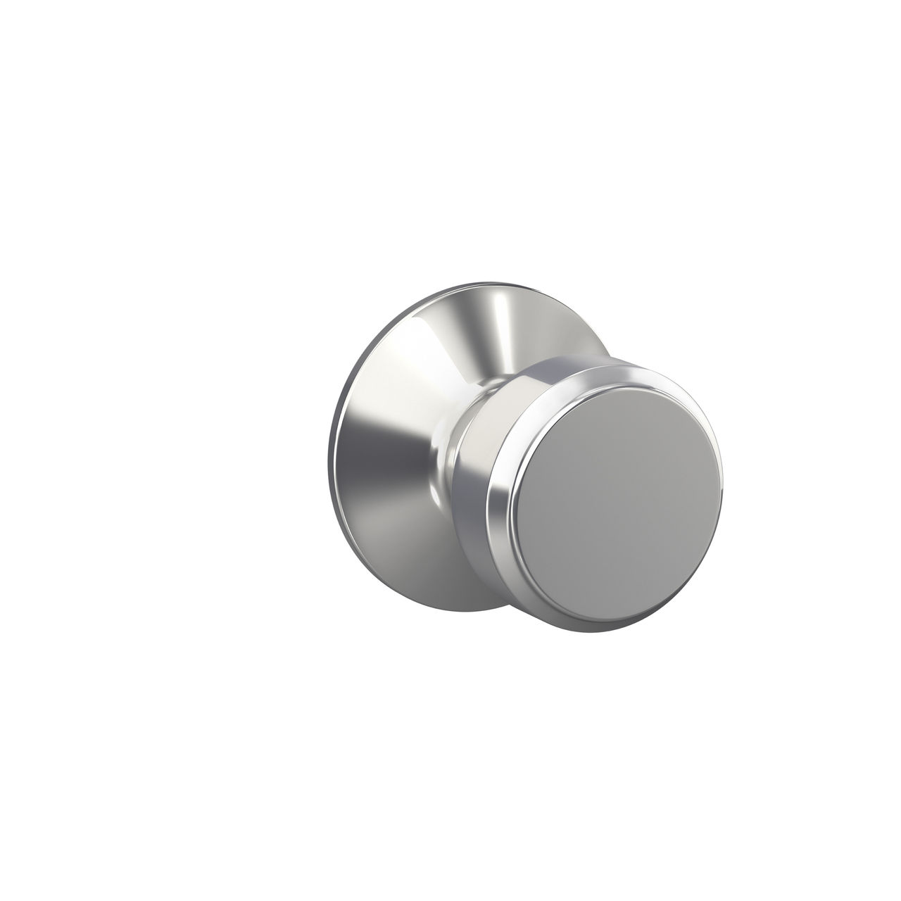 Bowery Knob Hall & Closet Lock with Plymouth Trim