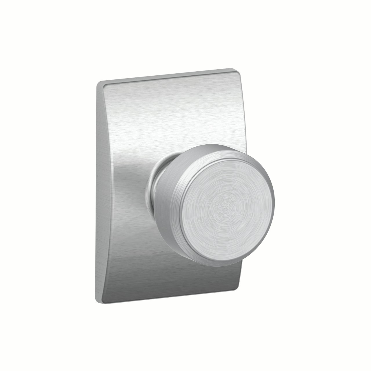 Bowery Knob Hall & Closet Lock with Century Trim