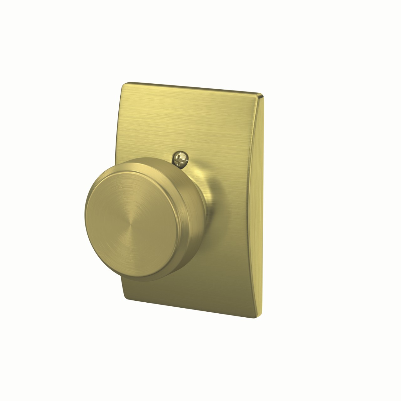 Bowery Non-Turning (Dummy) Door Knob with Century Trim