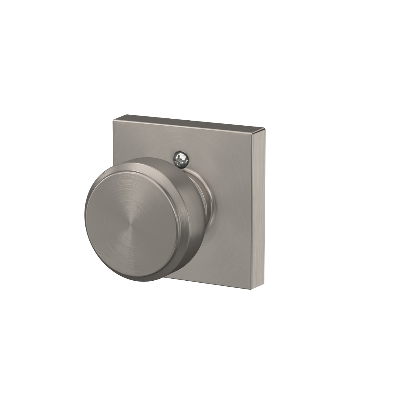 Bowery Non-Turning (Dummy) Door Knob with Collins Trim