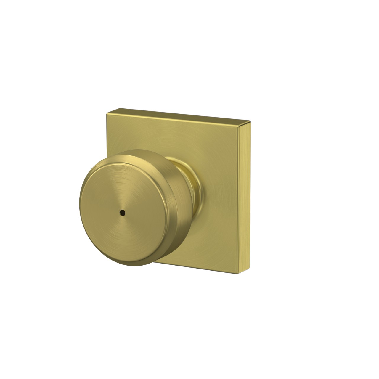 Bowery Knob Bed & Bath Lock with Collins Trim