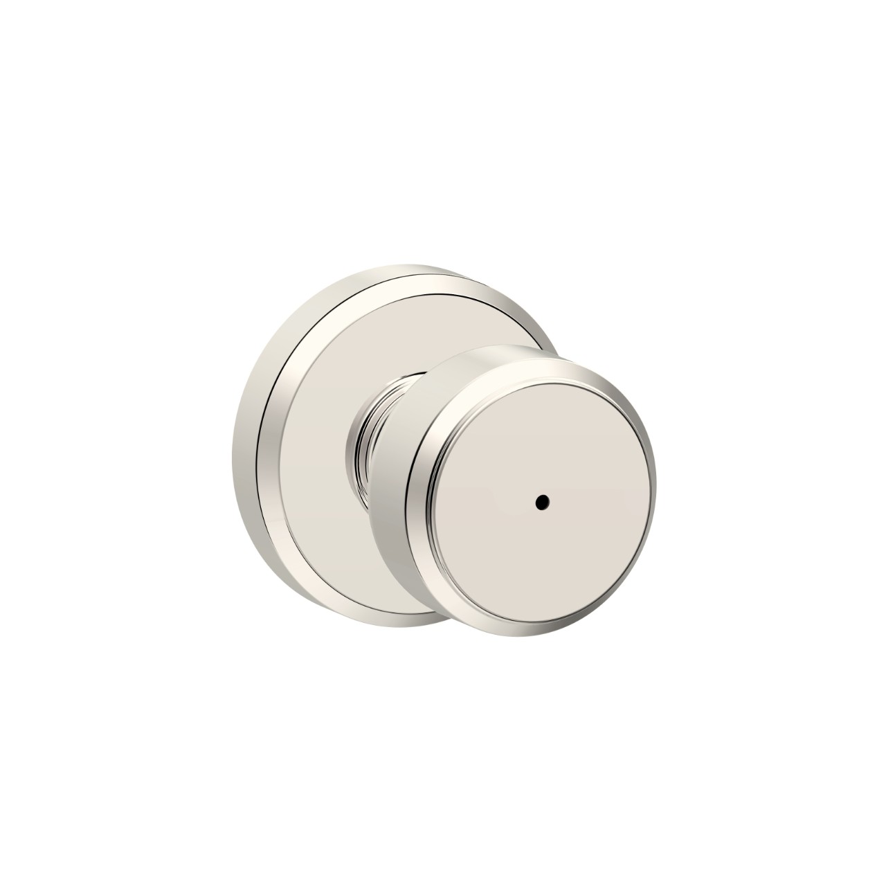 Bowery Knob Bed & Bath Lock with Greyson Trim