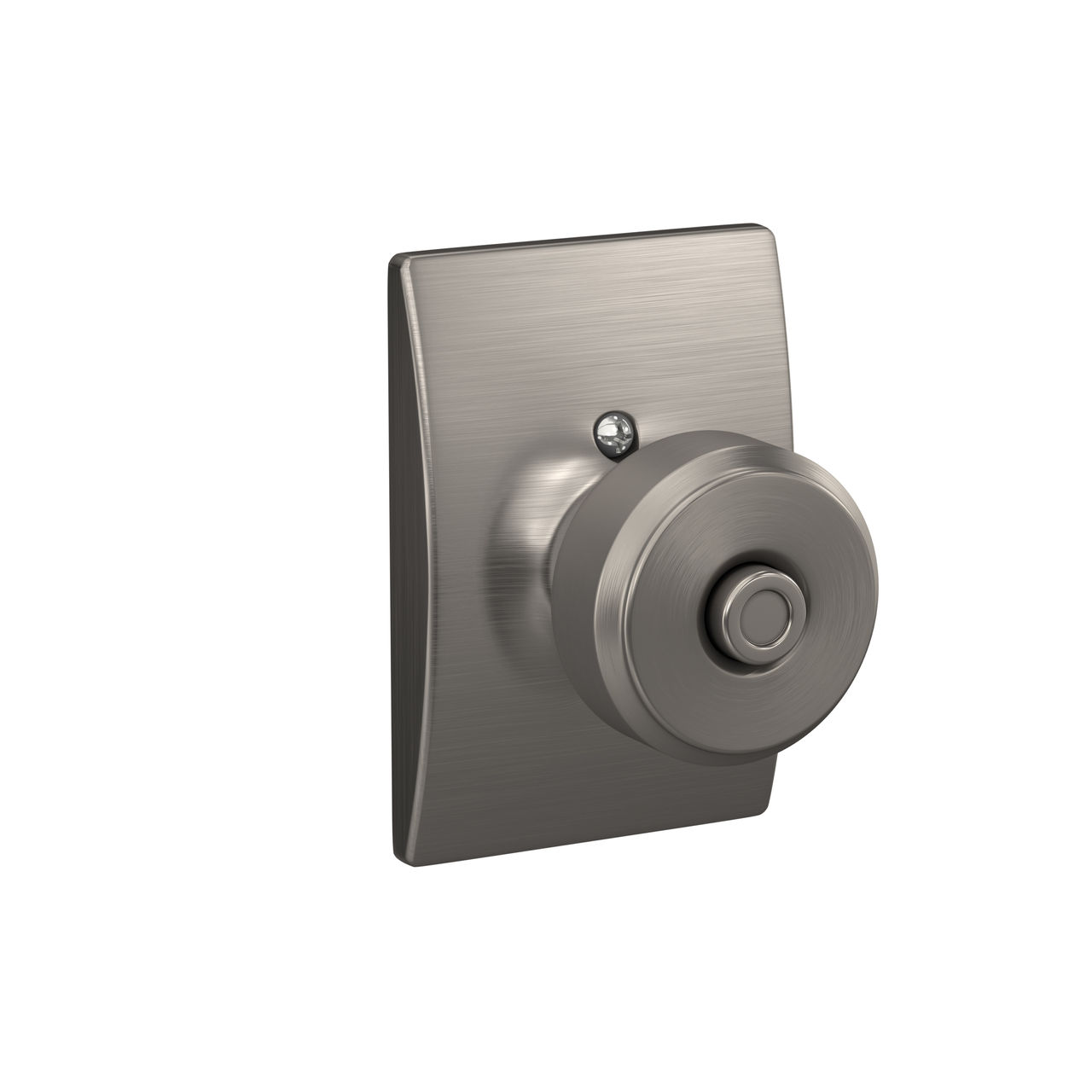 Bowery Knob Bed & Bath Lock with Century Trim