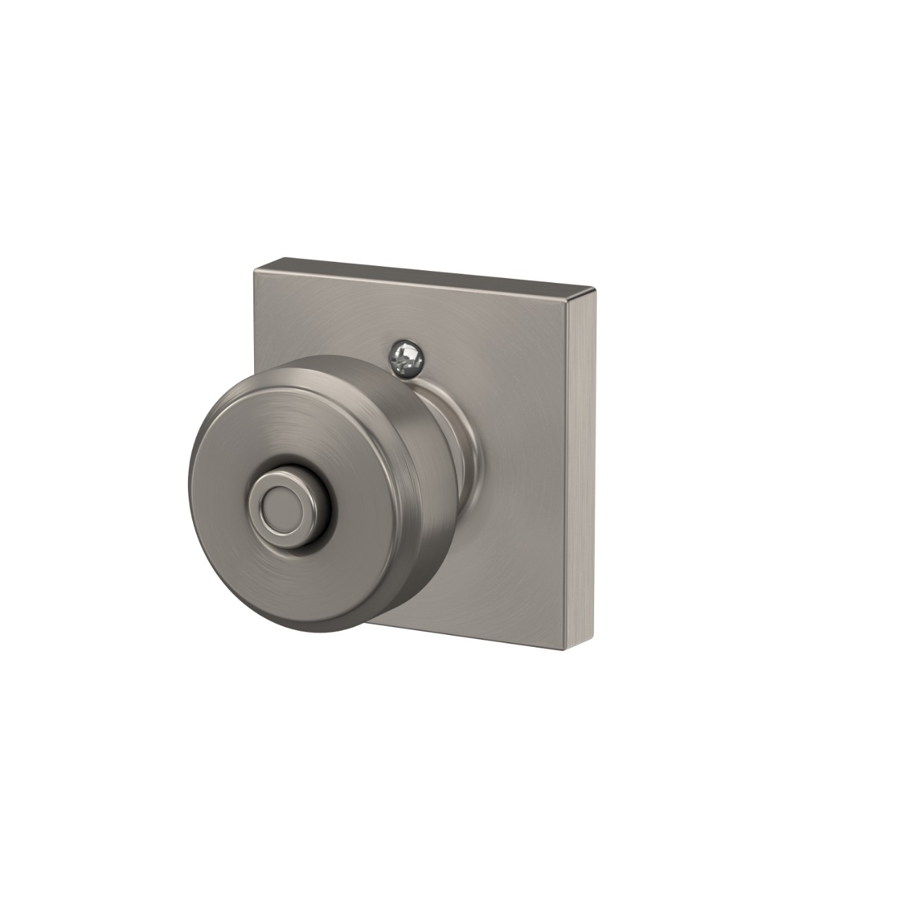 Bowery Knob Bed & Bath Lock with Collins Trim