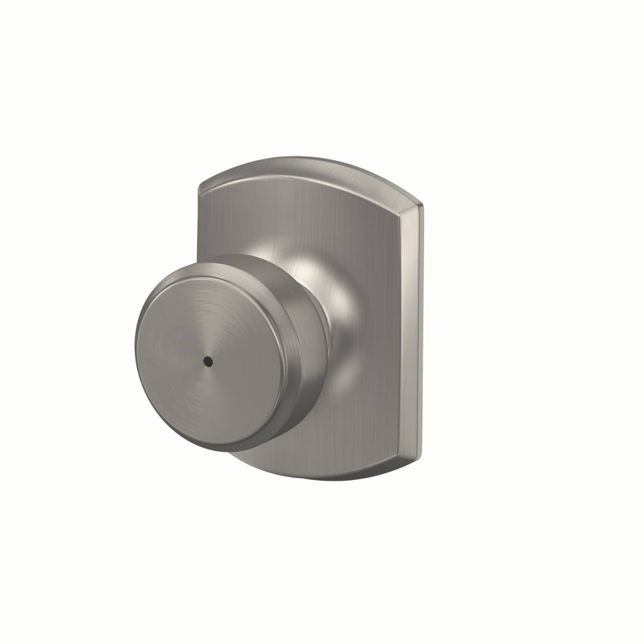 Bowery Knob Bed & Bath Lock with Greenwich Trim