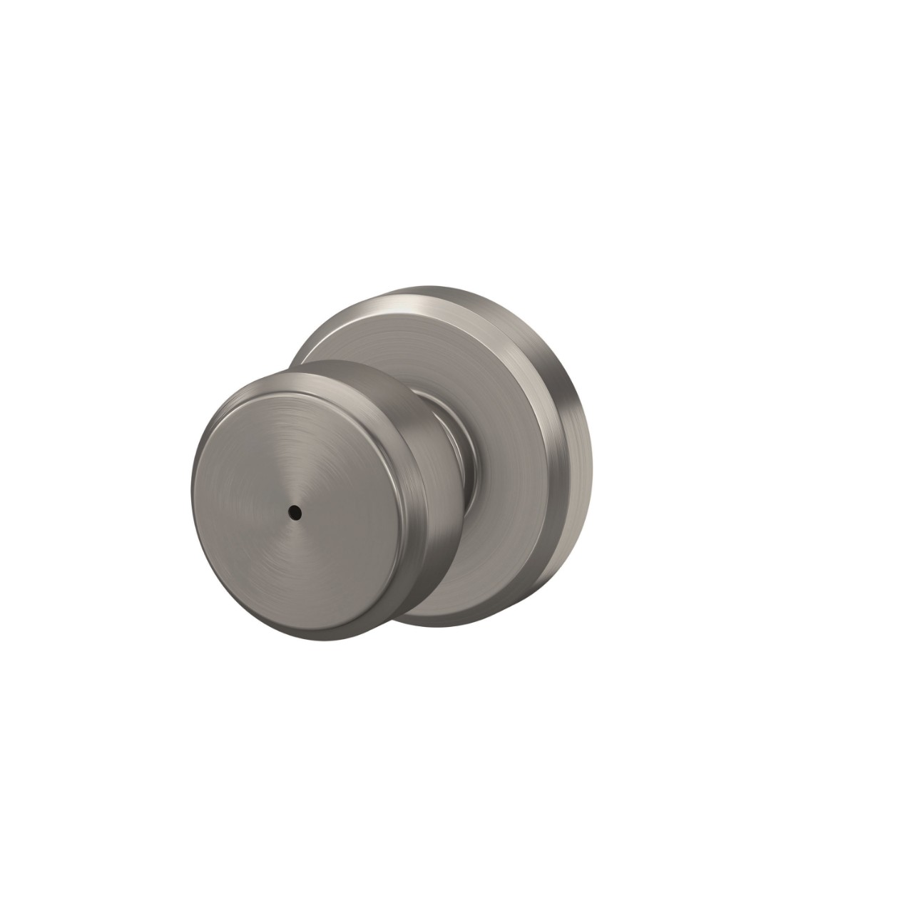 Bowery Knob Bed & Bath Lock with Greyson Trim