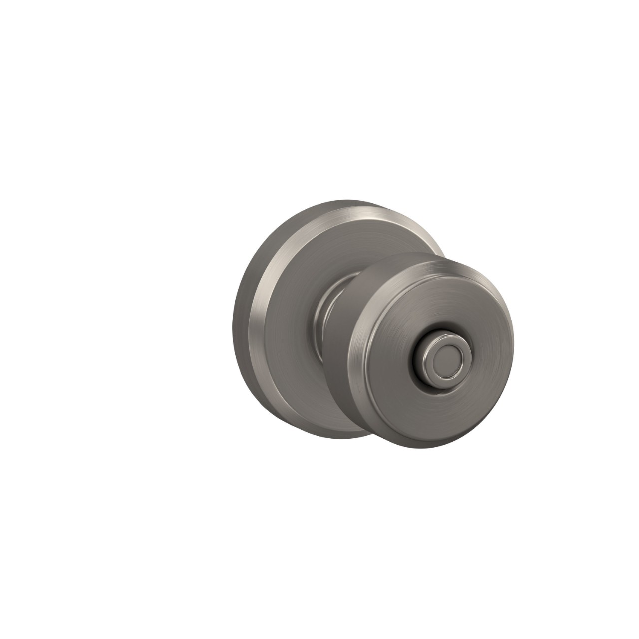Bowery Knob Bed & Bath Lock with Greyson Trim