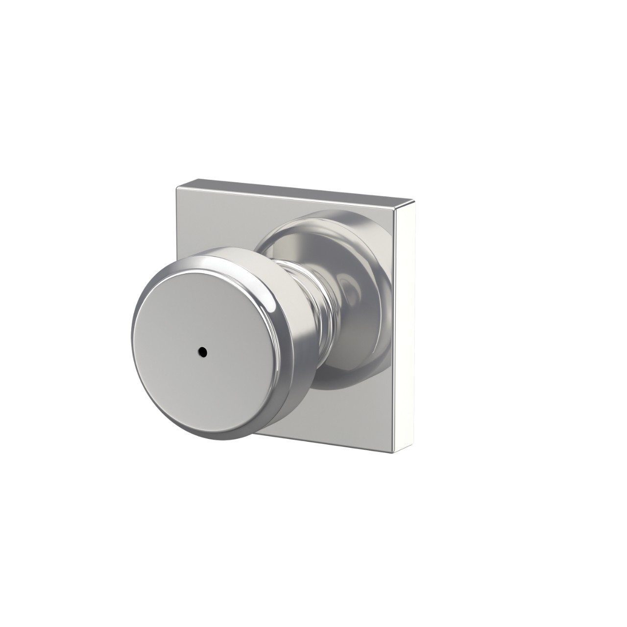 Bowery Knob Bed & Bath Lock with Collins Trim