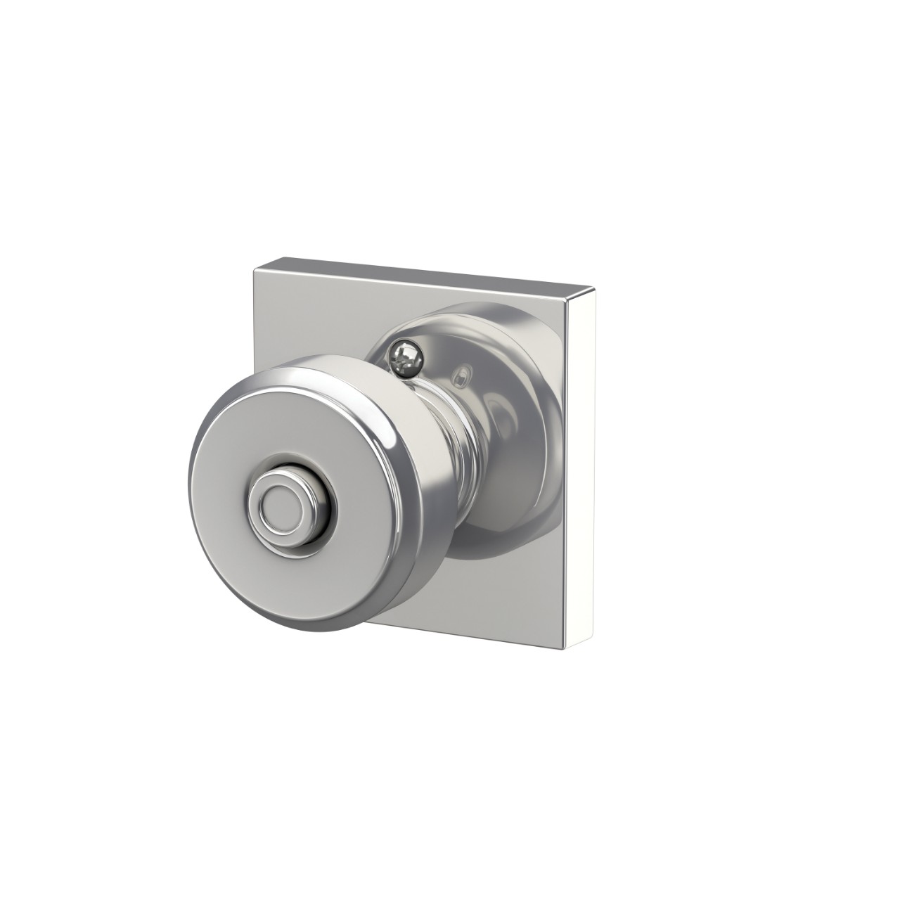 Bowery Knob Bed & Bath Lock with Collins Trim