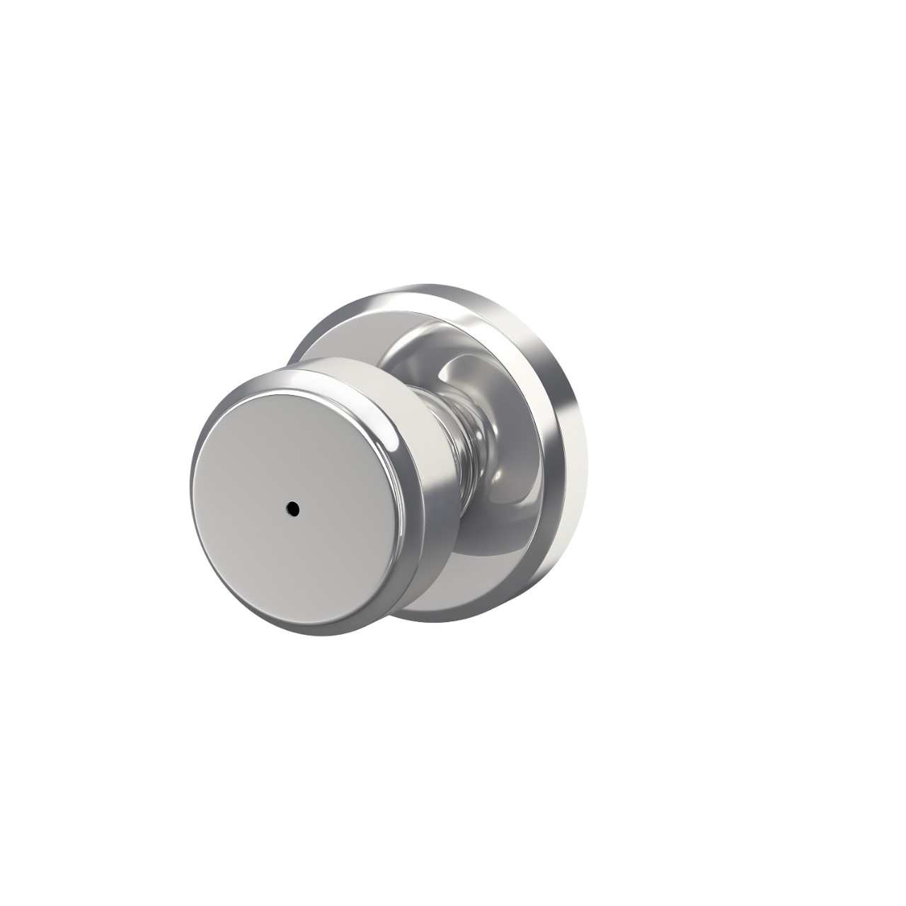 Bowery Knob Bed & Bath Lock with Greyson Trim