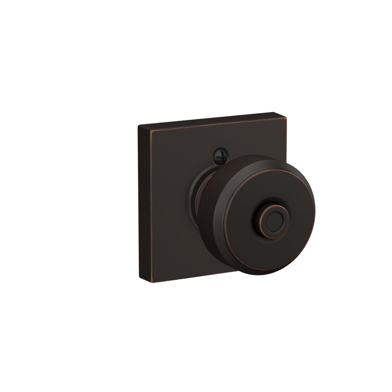 Bowery Knob Bed & Bath Lock with Collins Trim