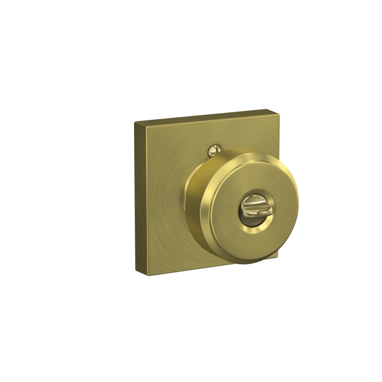Bowery Knob Keyed Entry lock with Collins Trim